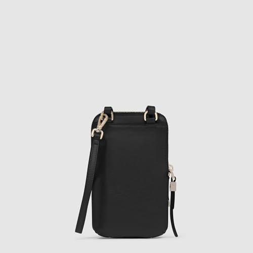 piquadro-porta-telefono-da-collo-in-pelle-nero-donna image 8