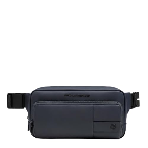 piquadro-marsupio-uomo-in-tessuto-gommato-resistente-all-acqua-con-protezione-rf image 6