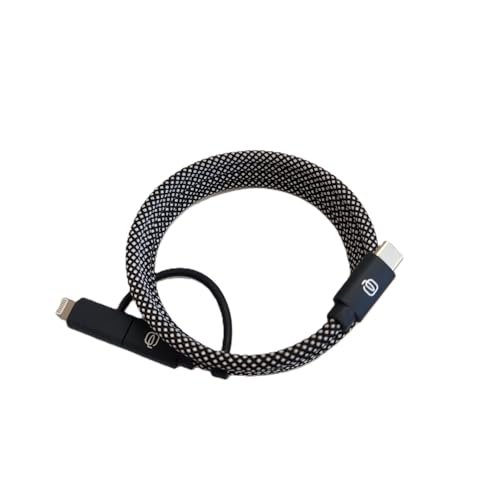 piquadro-cavo-di-ricarica-magnetico-usb-c-lightning-1-2-m-grigio image 6