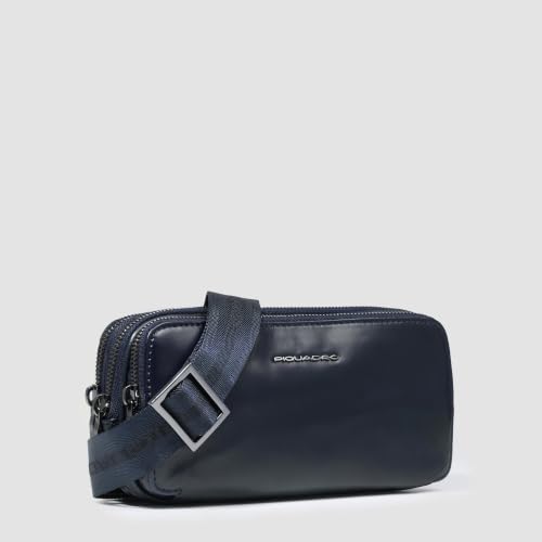 piquadro-pochette-3-scomparti-in-pelle-blu-notte-con-manico-rimovibile image 8
