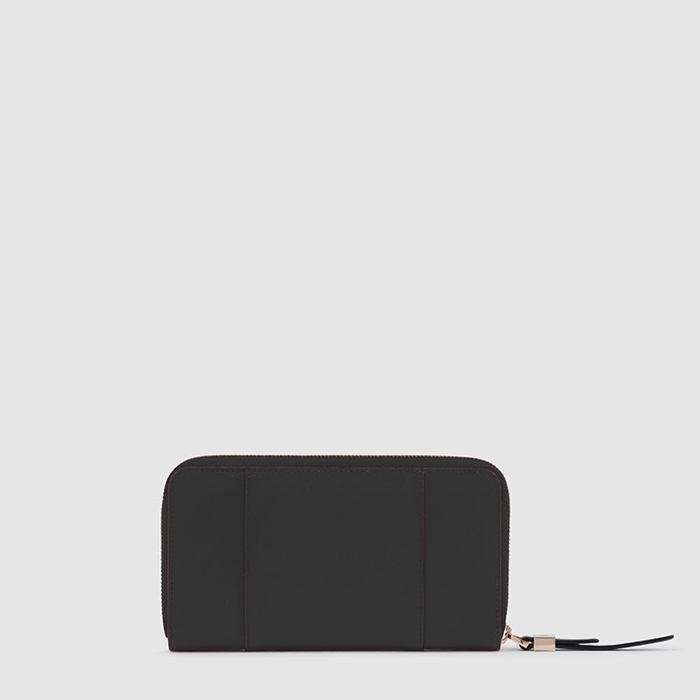 piquadro-circle-porta-carte-di-credito-in-pelle-19-cm-donna image 3