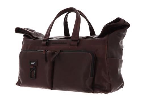 piquadro-borsone-weekender-in-pelle-unisex-testa-di-moro image 6