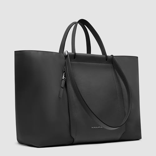 piquadro-shopping-bag-pieghevole-in-pelle-e-tessuto-riciclato-con-porta-pc-15-6- image 8