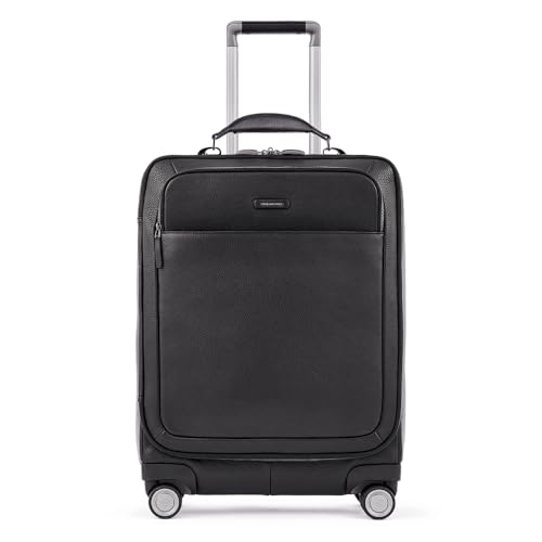 piquadro-trolley-cabina-modus-in-pelle-nero-42l-con-lucchetto-tsa image 8