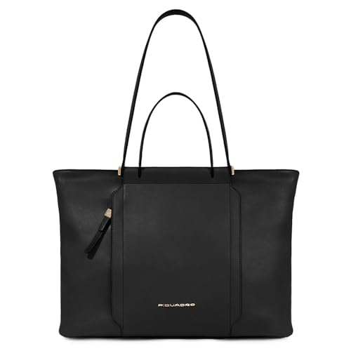 piquadro-borsa-porta-pc-14-in-pelle-circle-donna-nero image 4
