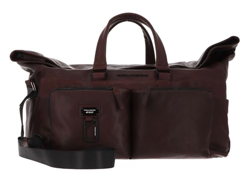 piquadro-borsone-weekender-in-pelle-unisex-testa-di-moro image 5