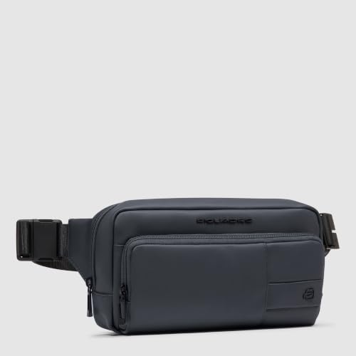 piquadro-marsupio-uomo-in-tessuto-gommato-resistente-all-acqua-con-protezione-rf image 7
