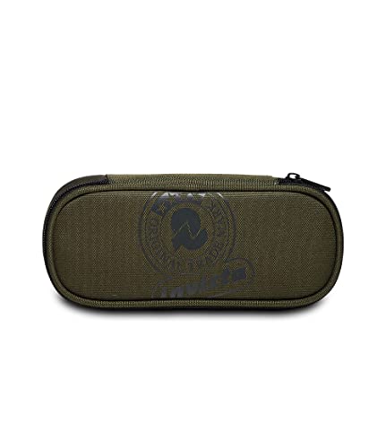 invicta-portapenne-scuola-round-plus-verde-militare-astuccio-ovale-con-elastici- image 8