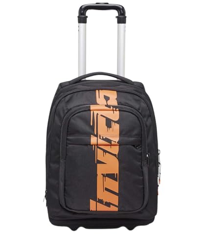 invicta-trolley-scuola-new-bump-2-in-1-nero-con-ruote-75mm-e-organizer image 7