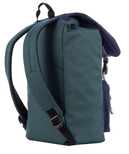 invicta-zaino-shot-pack-americano-28-litri-verde-blu-con-vano-laptop image 7