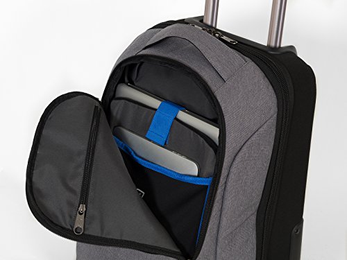 trolley-invicta-biz-29-litri-bagaglio-a-mano-35x50x20-grigio image 5