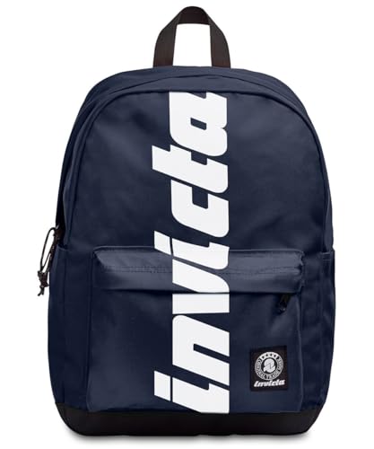invicta-zaino-carlson-plain-logo-27-lt-con-tasca-porta-pc-nero image 2