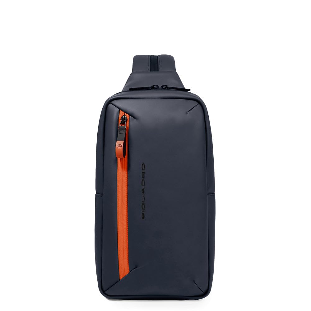 piquadro-borsa-monospalla-in-tessuto-nero-unisex-con-cinturino-ergonomico-e-vani image 5