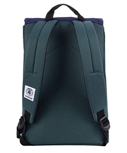 invicta-zaino-shot-pack-americano-28-litri-verde-blu-con-vano-laptop image 8