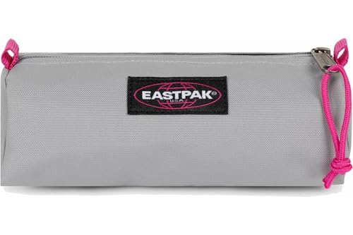 eastpak-benchmark-astuccio-singolo-kontrast-grey-pink-capiente-zip-compatta image 4