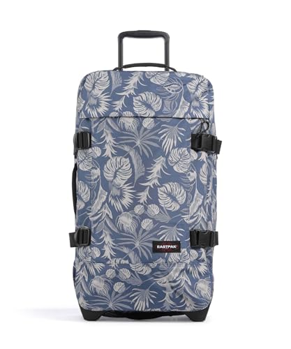 eastpak-tranverz-m-valigia-media-da-78l-brize-blue-beige-4-ruote-doppio-scompart image 7
