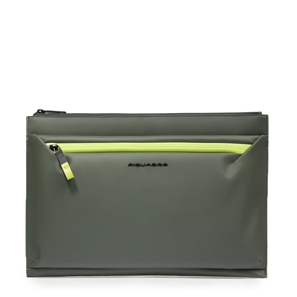 piquadro-pochette-impermeabile-per-tablet-13-gommata-verde-uomo image 1