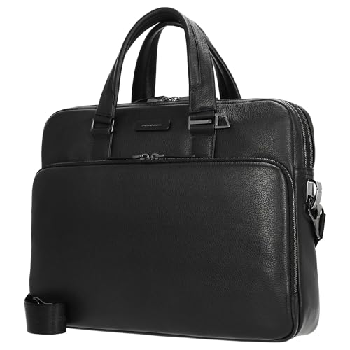 piquadro-borsa-da-lavoro-porta-pc-15-6-in-pelle-a-due-scomparti-per-uomo image 8