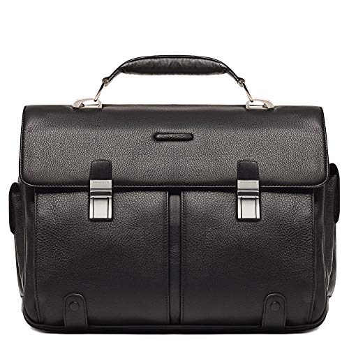 piquadro-cartella-da-lavoro-porta-pc-15-6-in-pelle-elegante-e-professionale image 2