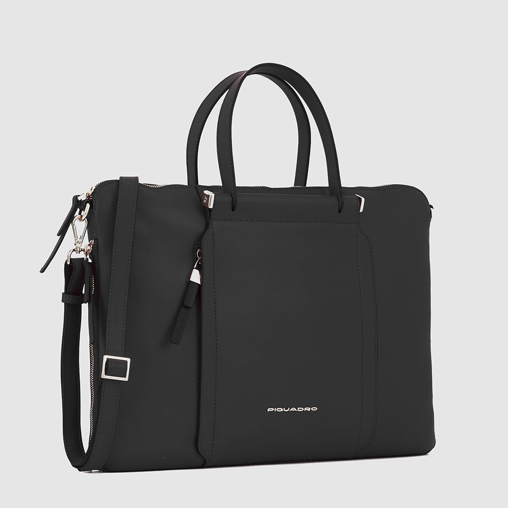 borsa-lavoro-compatta-piquadro-in-pelle-donna-porta-pc-15-6-con-protezioni-rfid- image 3