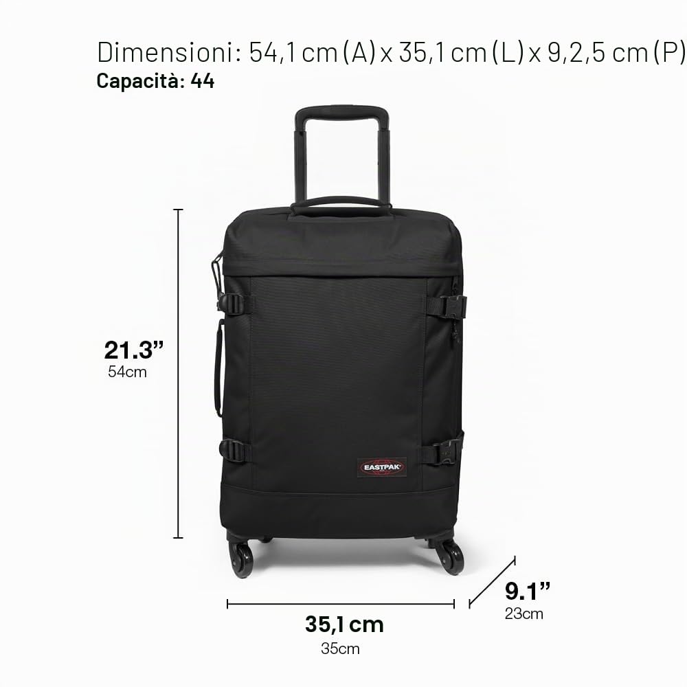 eastpak-trans4-s-valigia-da-cabina-44l-54x35x23-cm-black-denim image 5