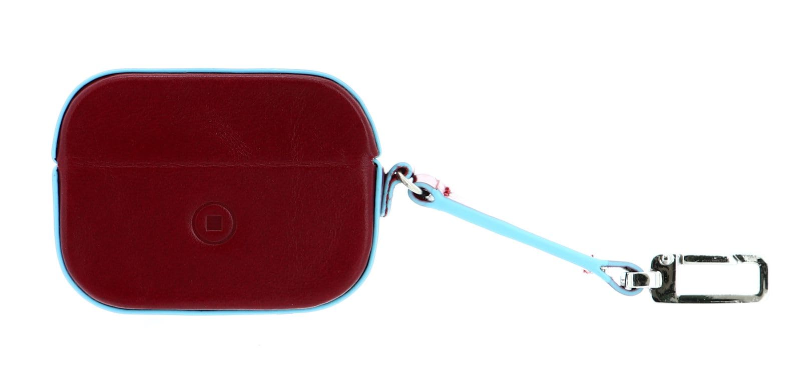 piquadro-blue-square-airpods-pro-case-rosso-in-pelle image 3