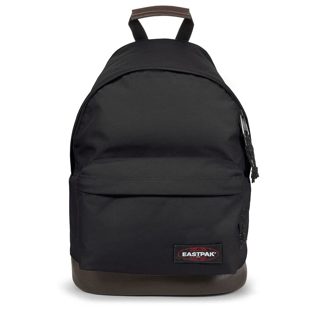 eastpak-wyoming-zaino-24l-nero-con-fondo-in-cuoio image 1