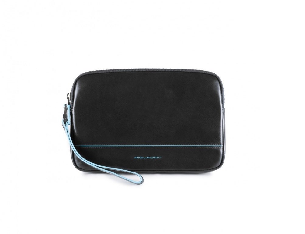 piquadro-astuccio-in-pelle-con-cerniera-e-laccio-laterale-uomo image 2