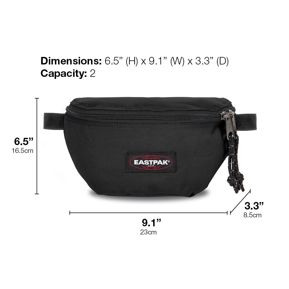 eastpak-springer-marsupio-uomo-nero-poliestere-idrorepellente image 6
