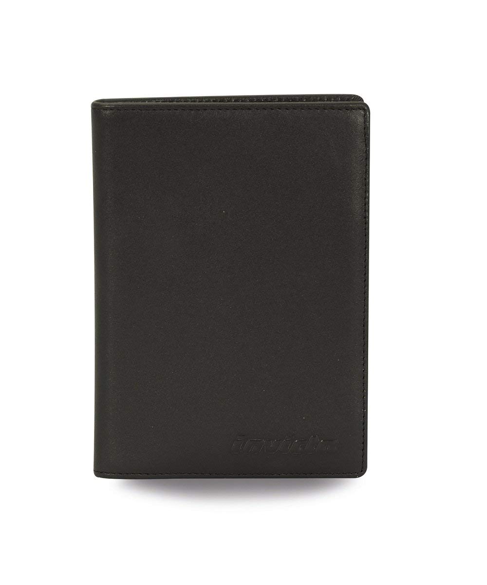 invicta-porta-passaporto-in-vera-pelle-nero-viaggio-e-organizzazione image 1