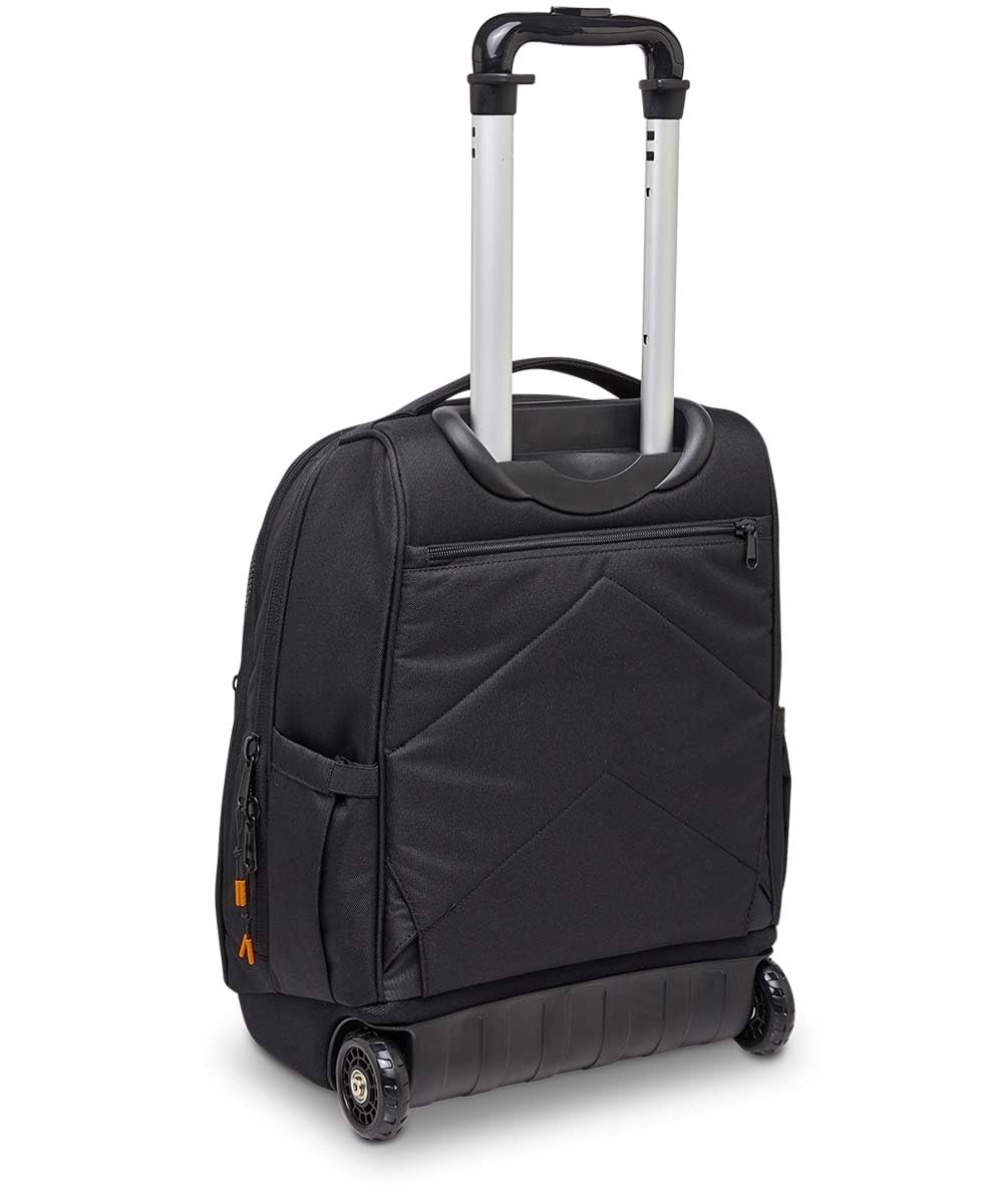 invicta-trolley-scuola-new-bump-2-in-1-nero-con-ruote-75mm-e-organizer image 3
