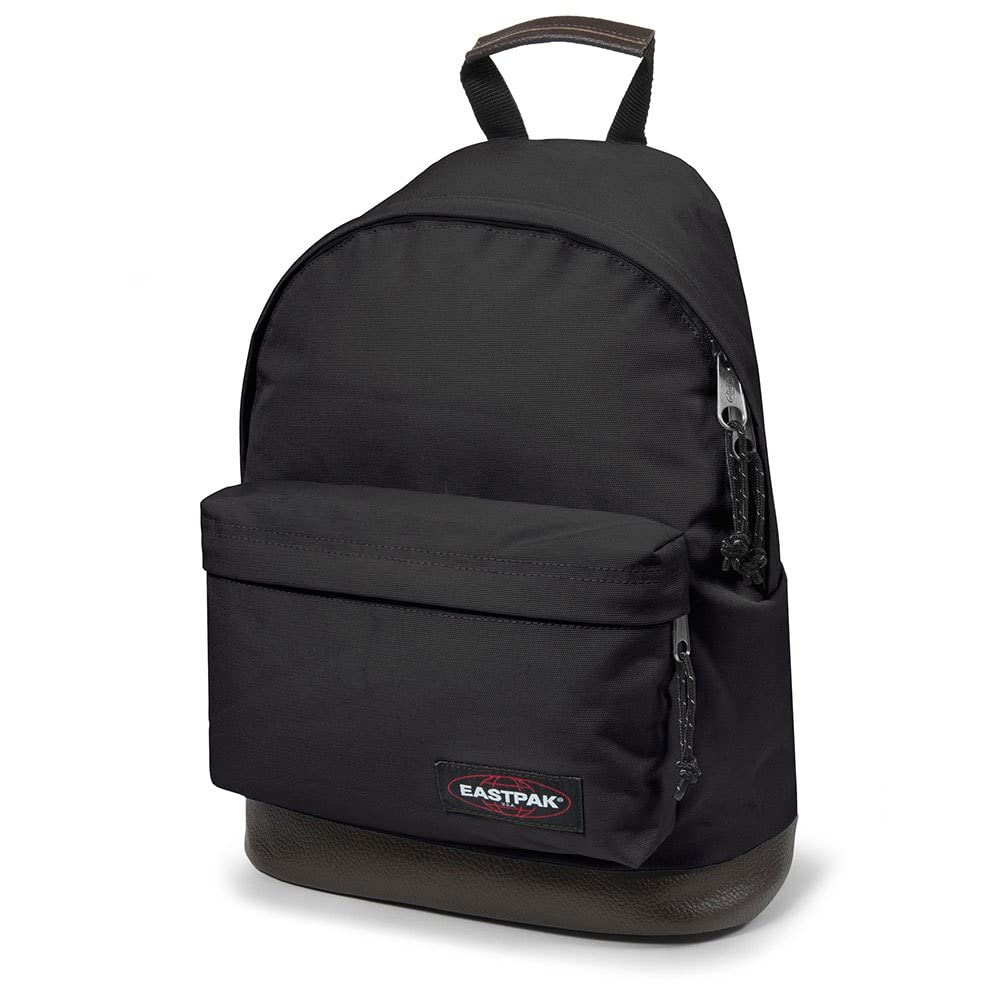 eastpak-wyoming-zaino-24l-nero-con-fondo-in-cuoio image 5