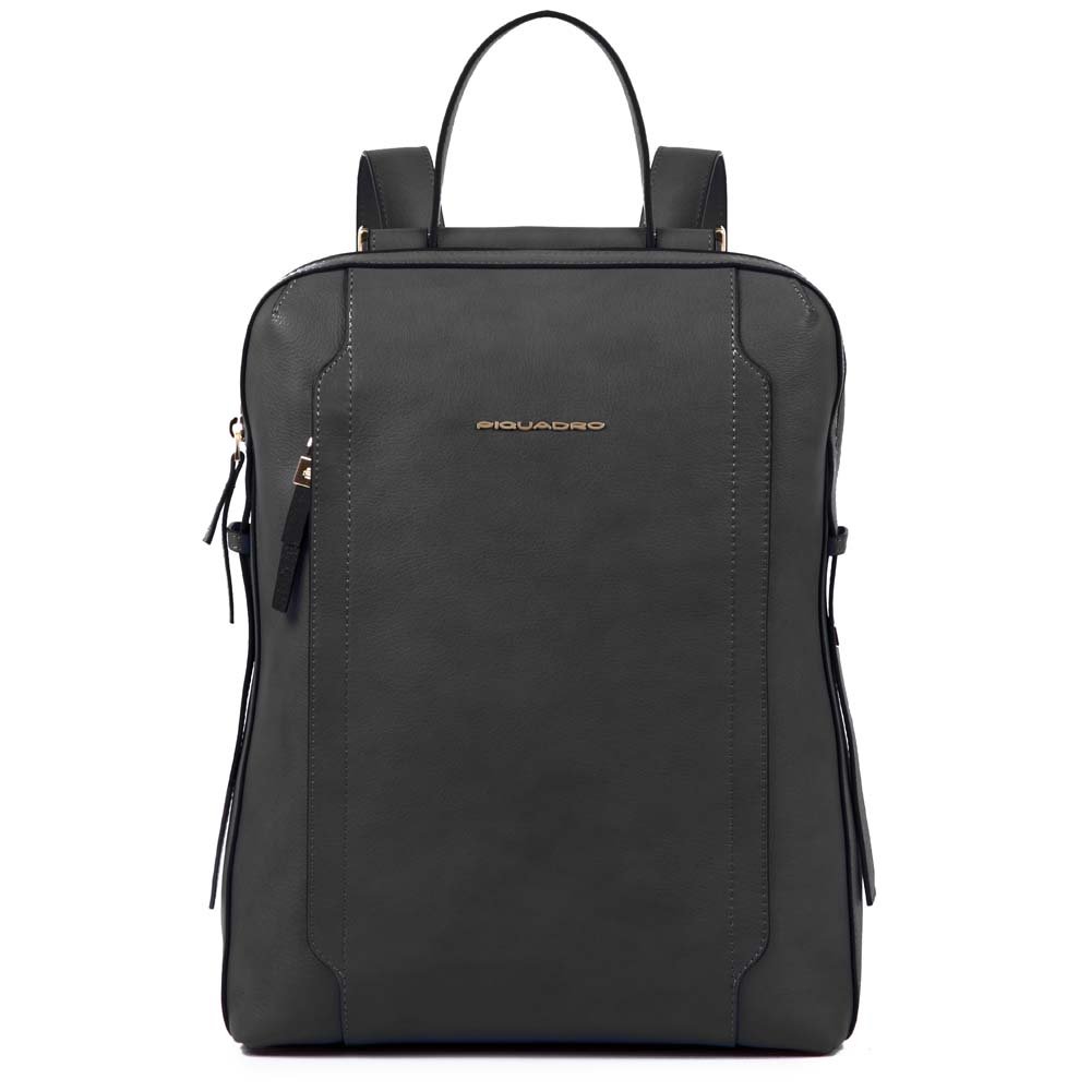 piquadro-circle-zaino-casual-36-cm-nero-con-aggancio-trolley-e-organizer-per-uso image 4