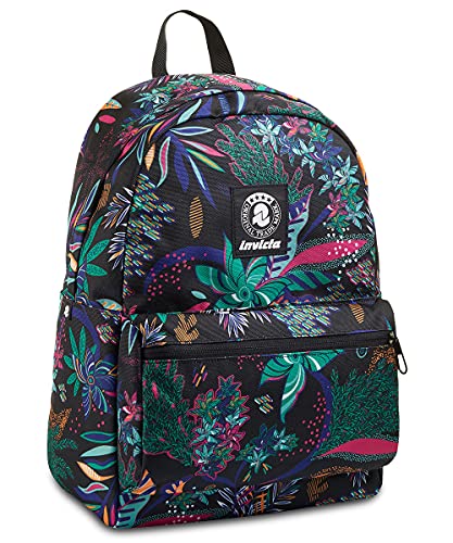 invicta-zaino-barly-fantasy-25l-monoscomparto-con-tasca-laptop-e-patch-jacquard image 8