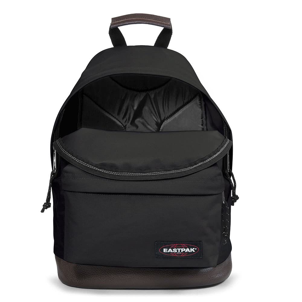 eastpak-wyoming-zaino-24l-nero-con-fondo-in-cuoio image 2