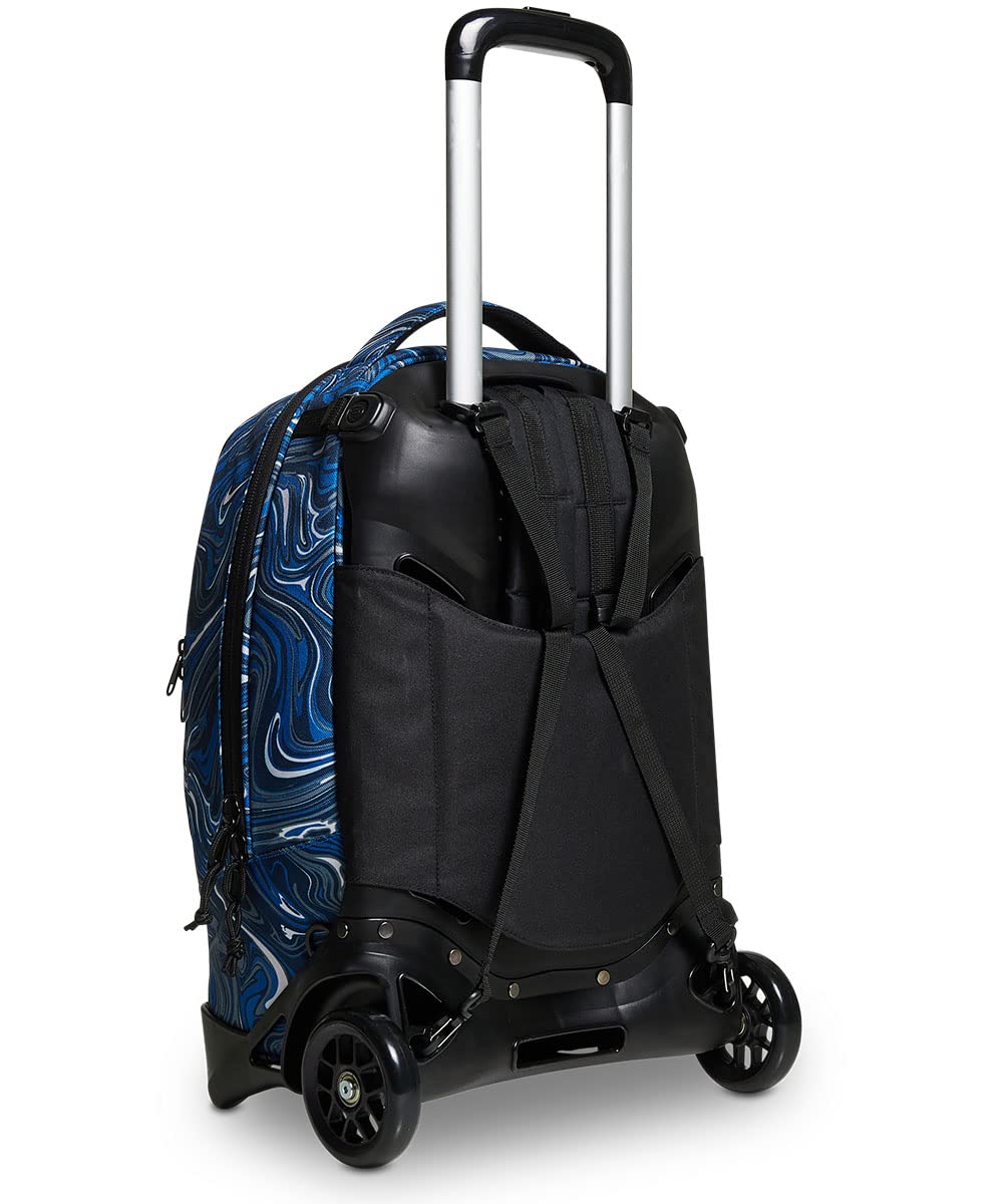 invicta-trolley-new-plug-fantasy-37l-valigia-con-zaino-rimovibile-poliestere-ric image 5