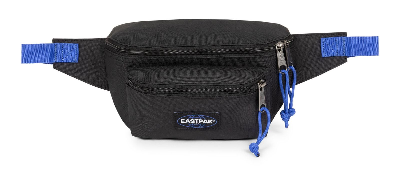 eastpak-doggy-bag-marsupio-per-cani-4l-kontrast-nero-blu-passeggiate-a-mani-libe image 1