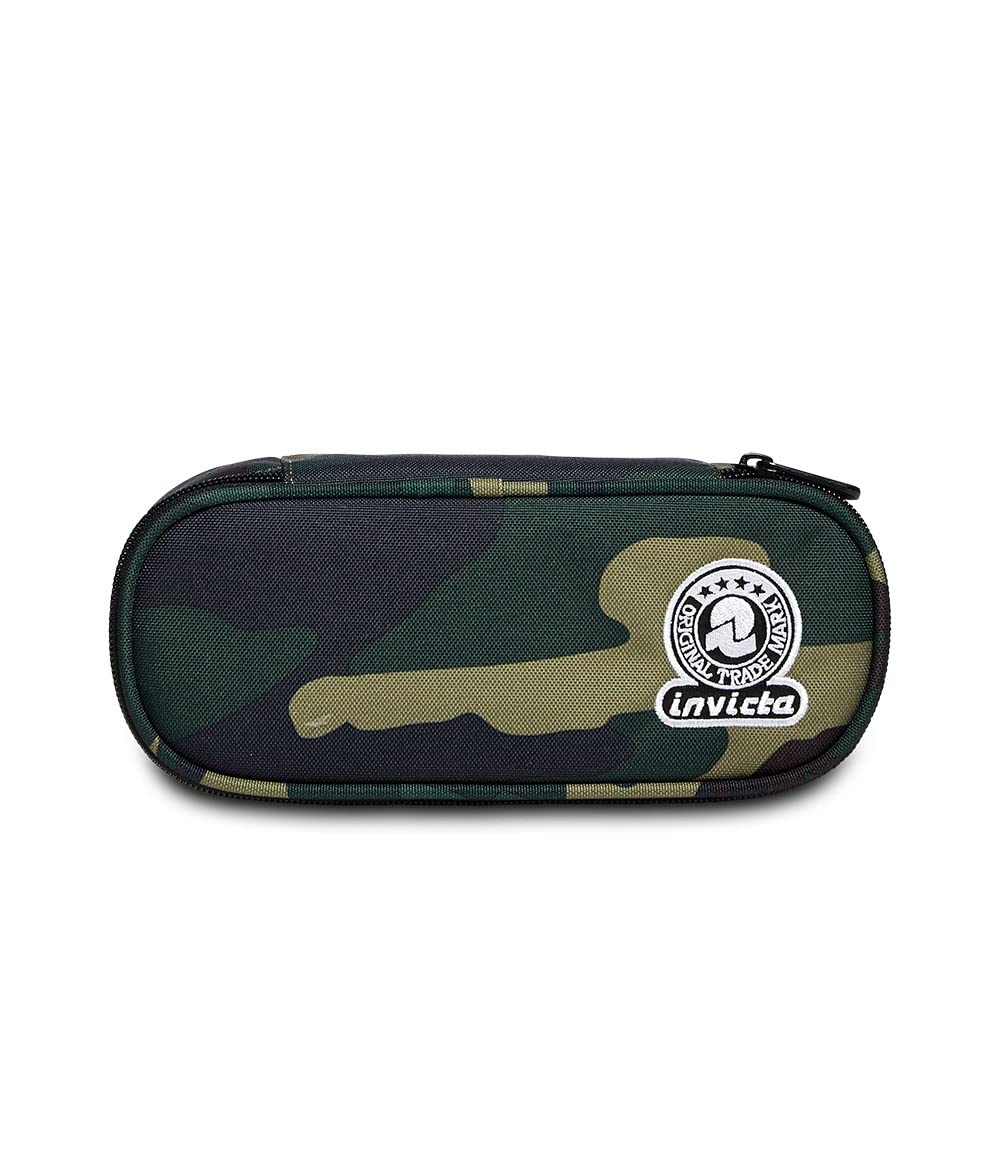 invicta-bustina-round-plus-camouflage-verde-militare-porta-penne-per-scuola image 3