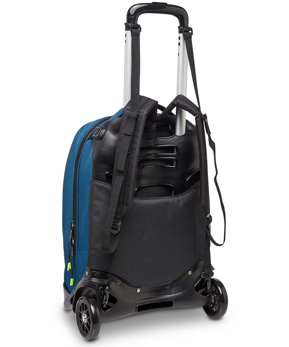 invicta-trolley-new-plug-logo-nero-ruote-100-mm-doppia-tasca image 5