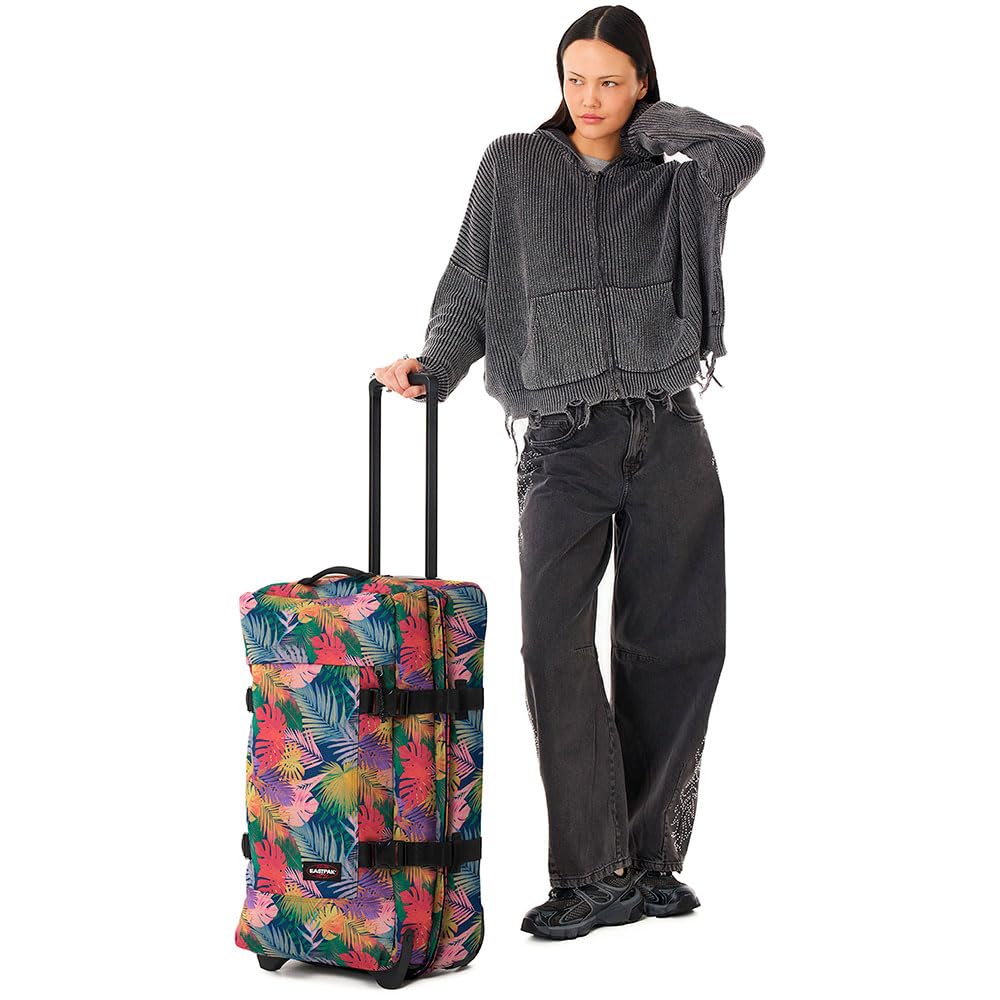 eastpak-tranverz-m-valigia-media-78l-brize-retro-navy-tsa-lock-e-doppio-scompart image 6