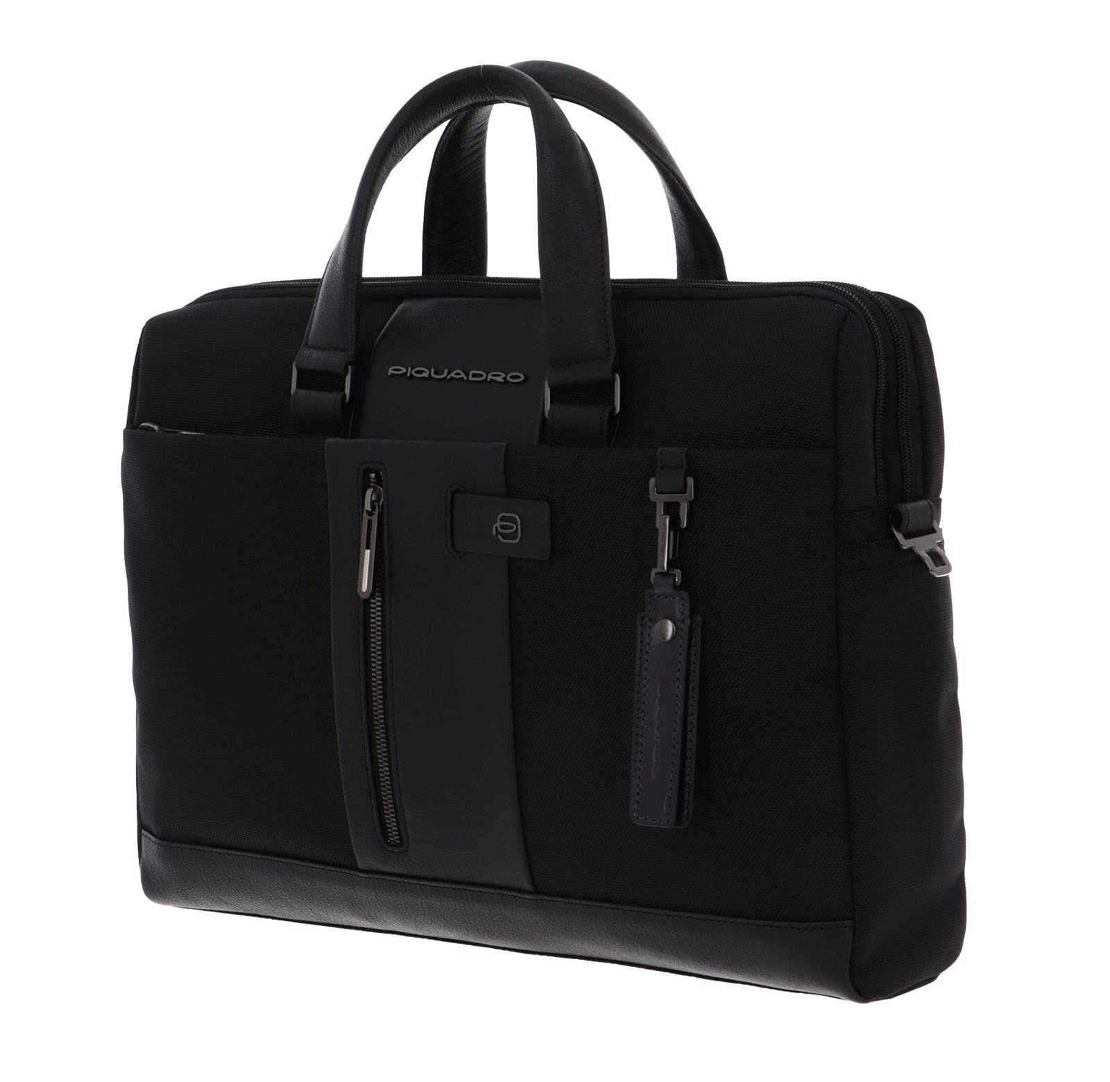 piquadro-borsa-da-lavoro-porta-pc-15-6-in-pelle-e-tessuto-uomo image 3