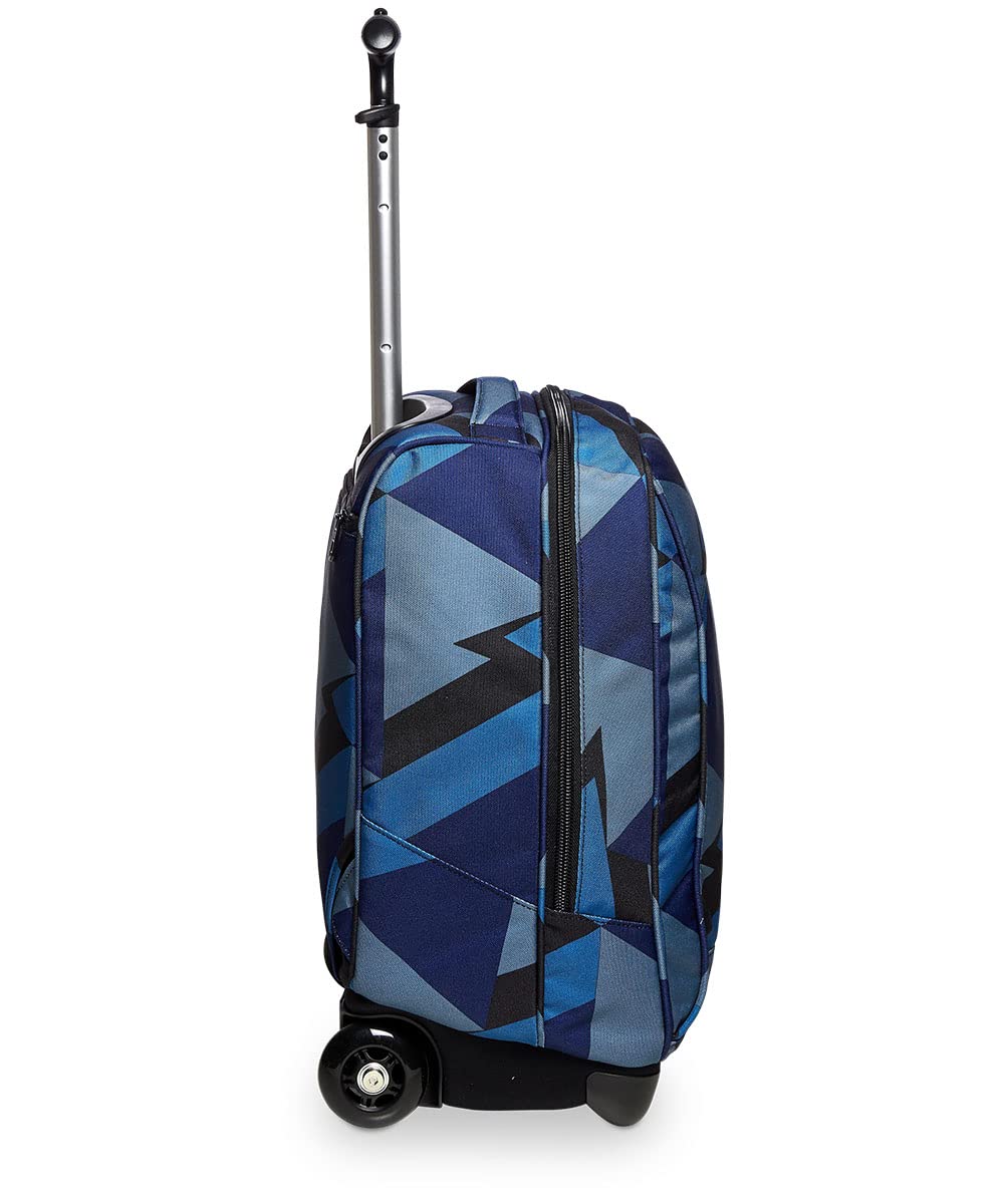 invicta-trolley-scuola-2-in-1-blu-mountain-blue-37l-con-spallacci-convertibili image 3