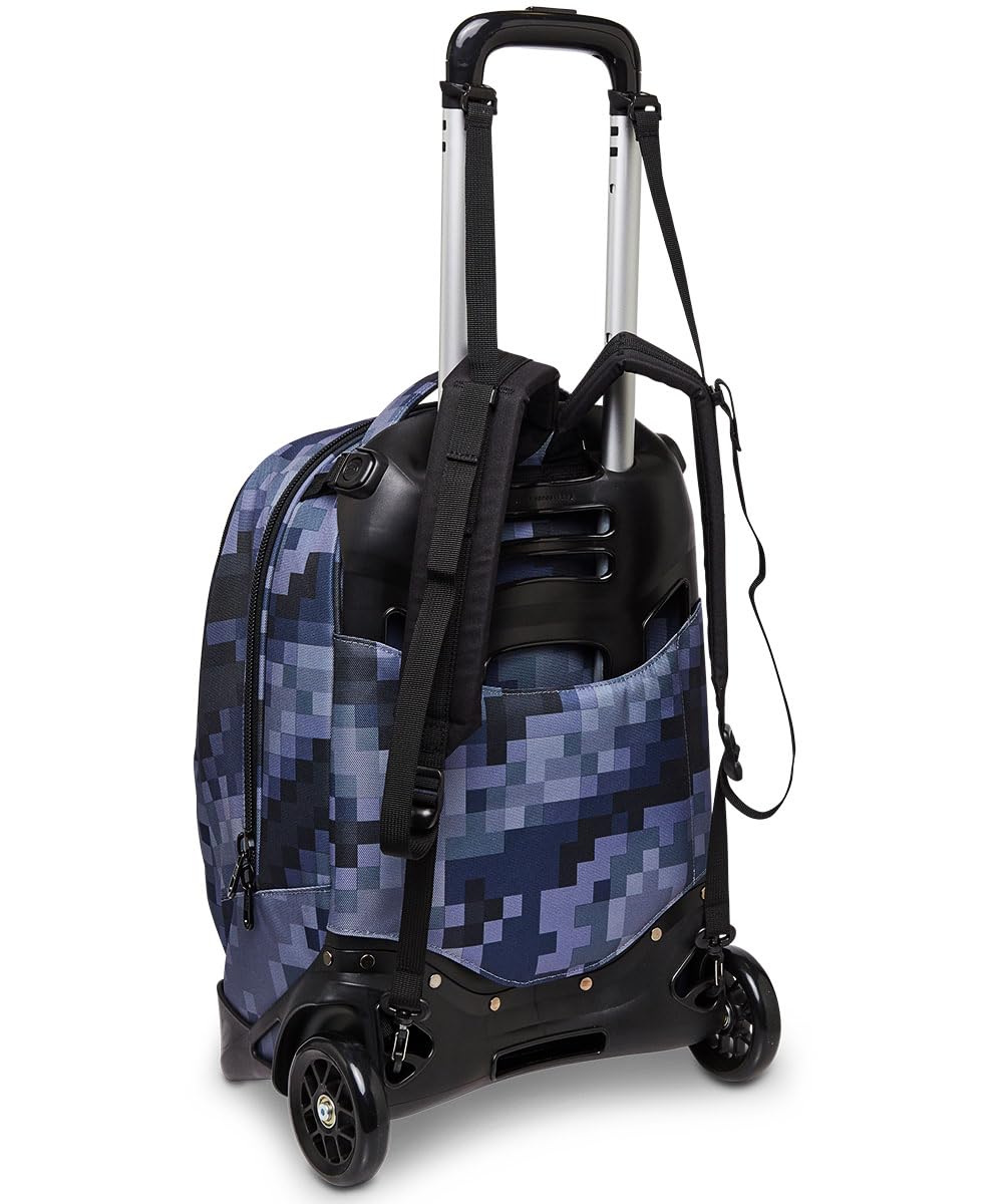 invicta-trolley-sganciabile-new-tech-fantasy-blu-pixel-camo-3-in-1-zaino-carrell image 6