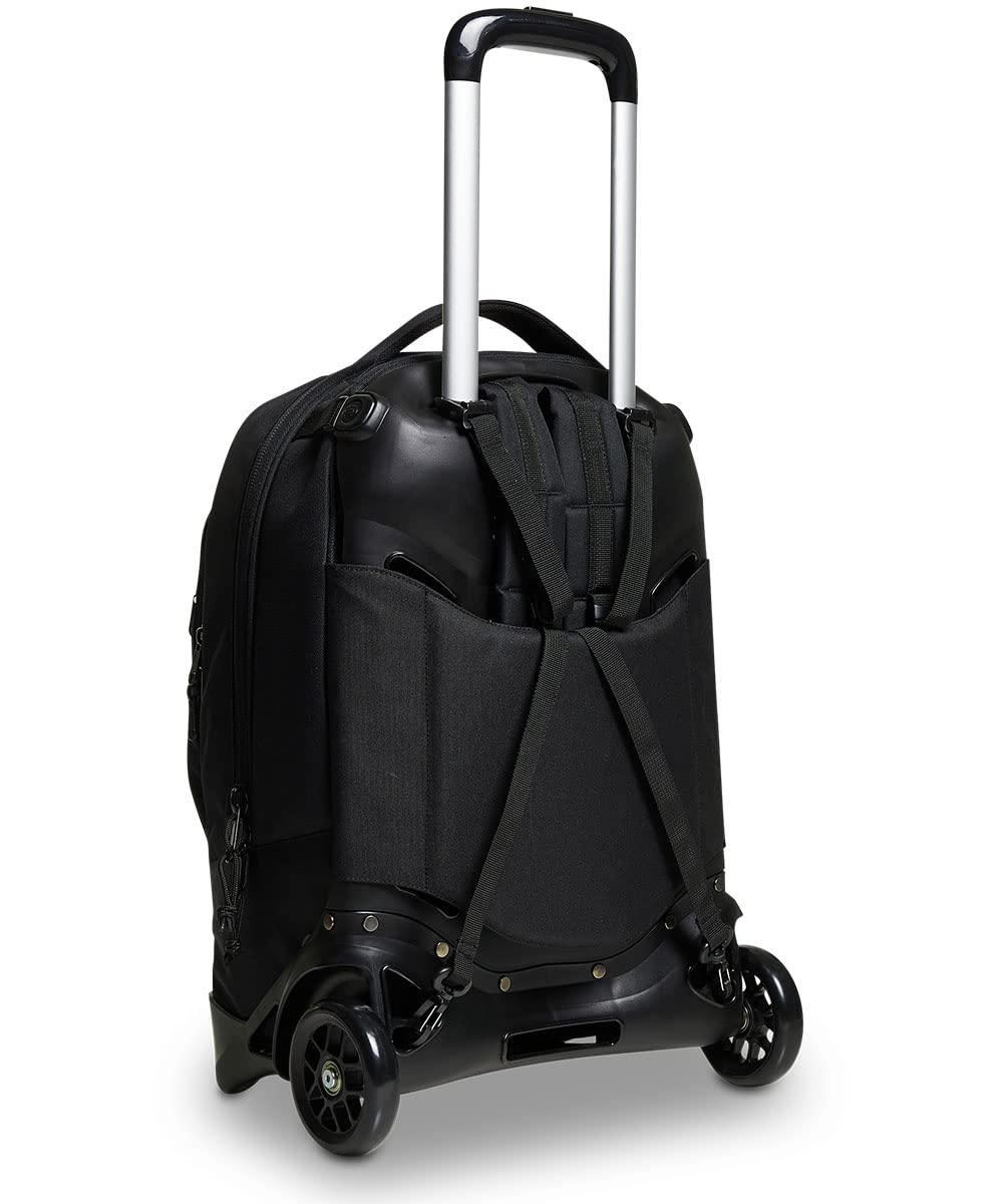 invicta-plug-trolley-scuola-sganciabile-3-in-1-nero-37l-con-organizer-e-tessuto- image 5