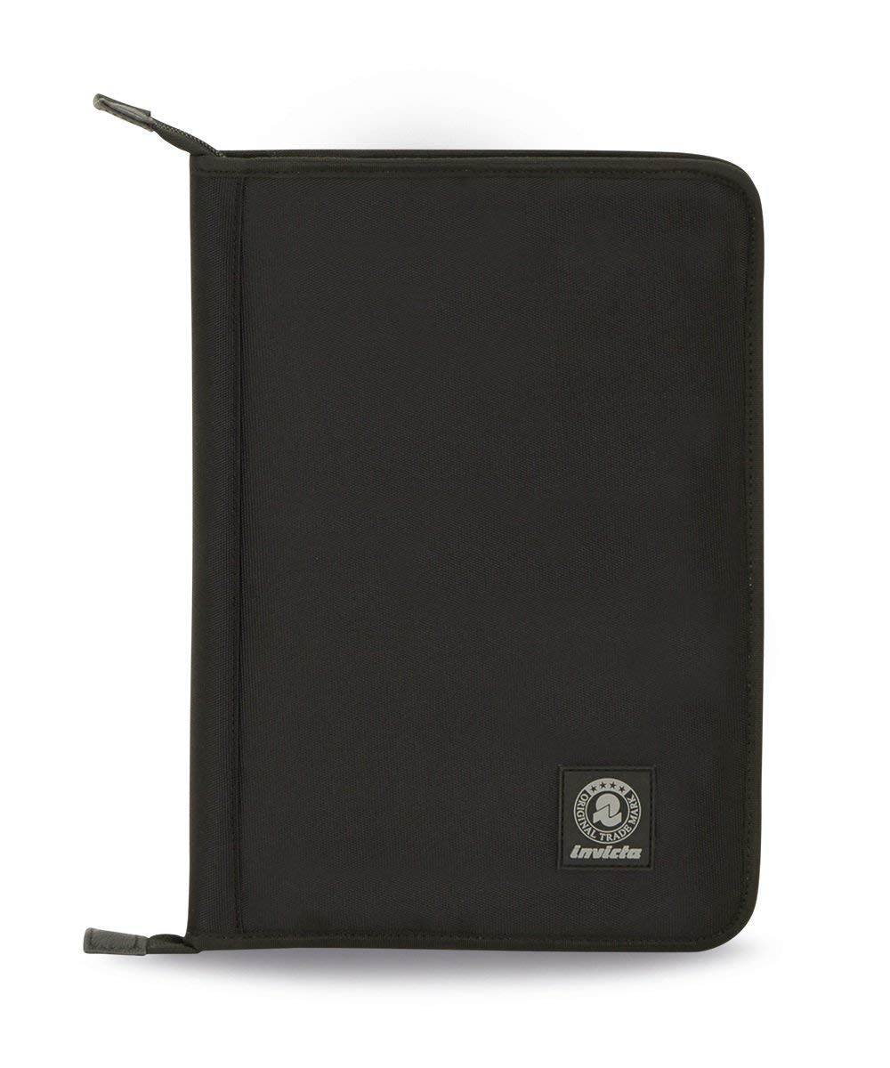 invicta-porta-documenti-e-tessere-grigio-ufficio-con-scomparto-per-biglietti-da- image 1