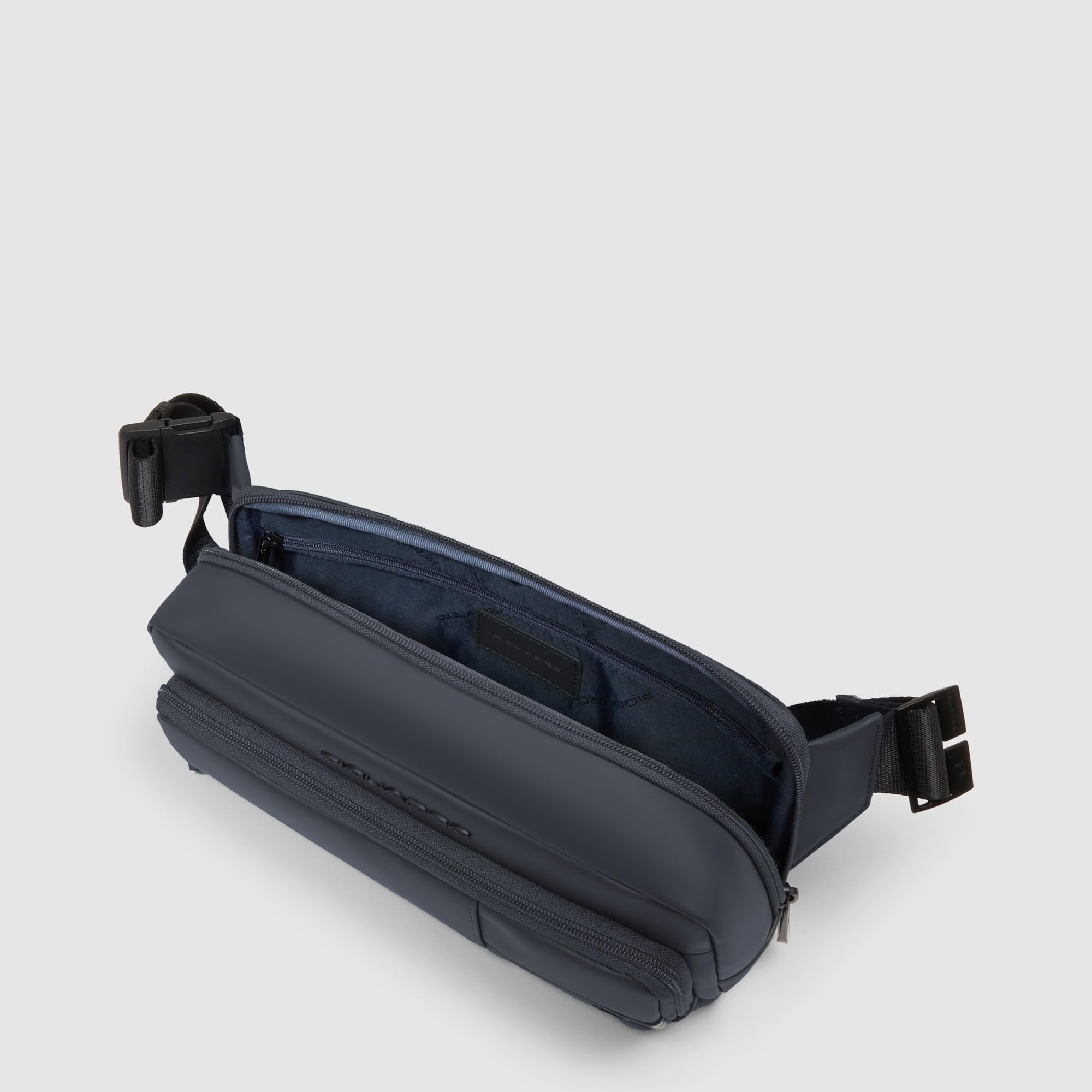 piquadro-marsupio-uomo-in-tessuto-gommato-resistente-all-acqua-con-protezione-rf image 4