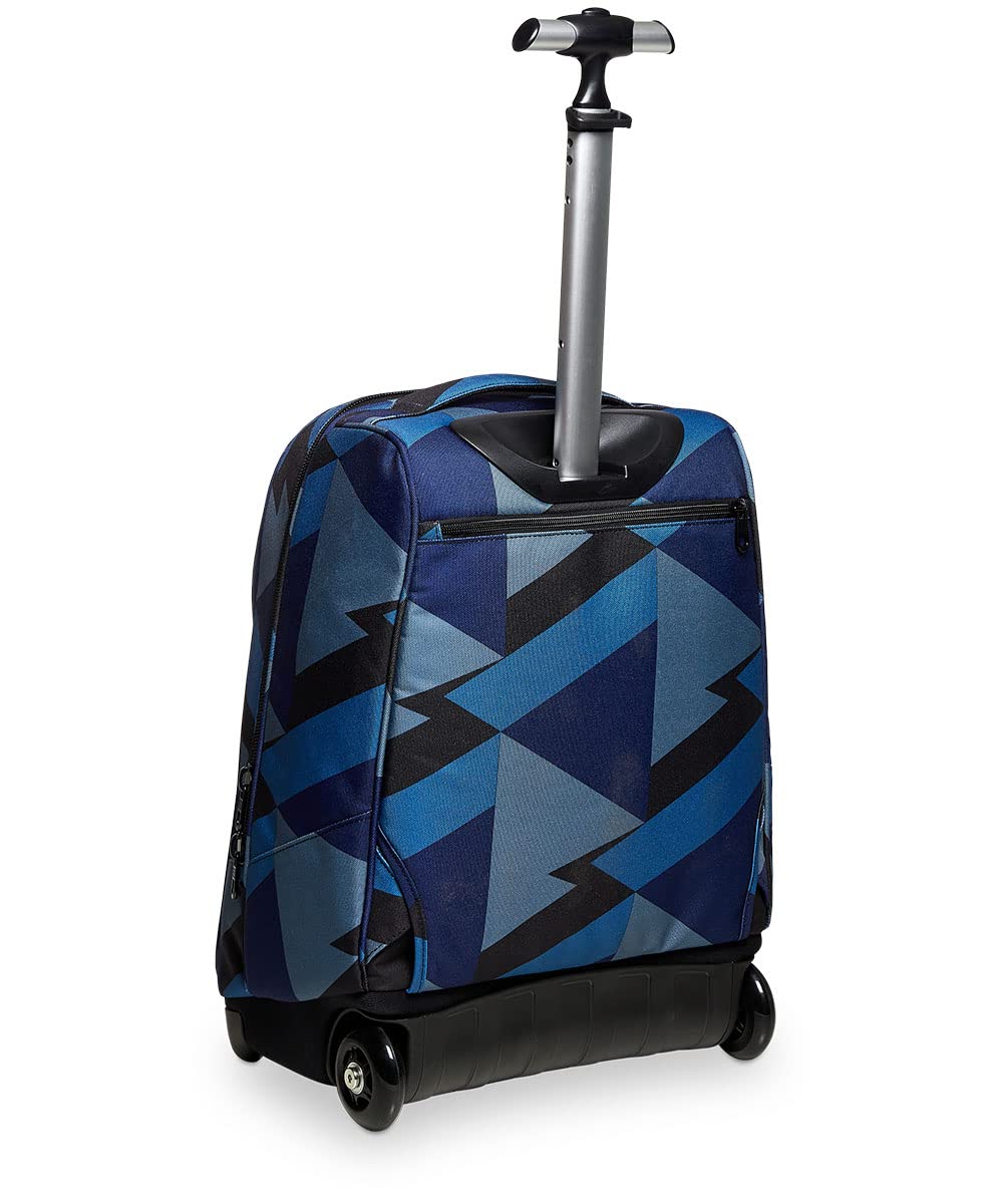 invicta-trolley-scuola-2-in-1-blu-mountain-blue-37l-con-spallacci-convertibili image 6