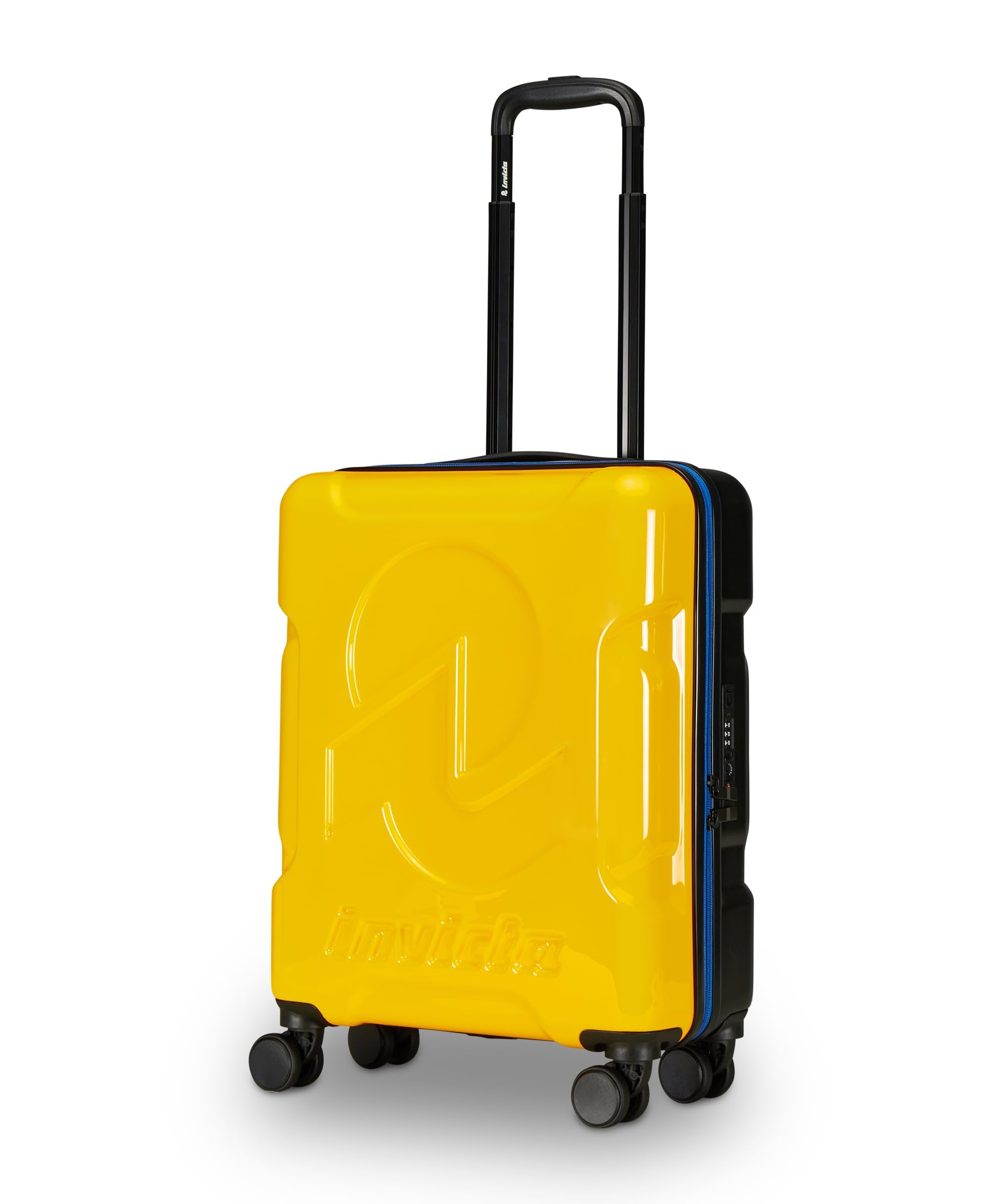 invicta-travel-trolley-rigido-bagaglio-a-mano-giallo-33l-4-ruote-girevoli-tsa-lo image 3