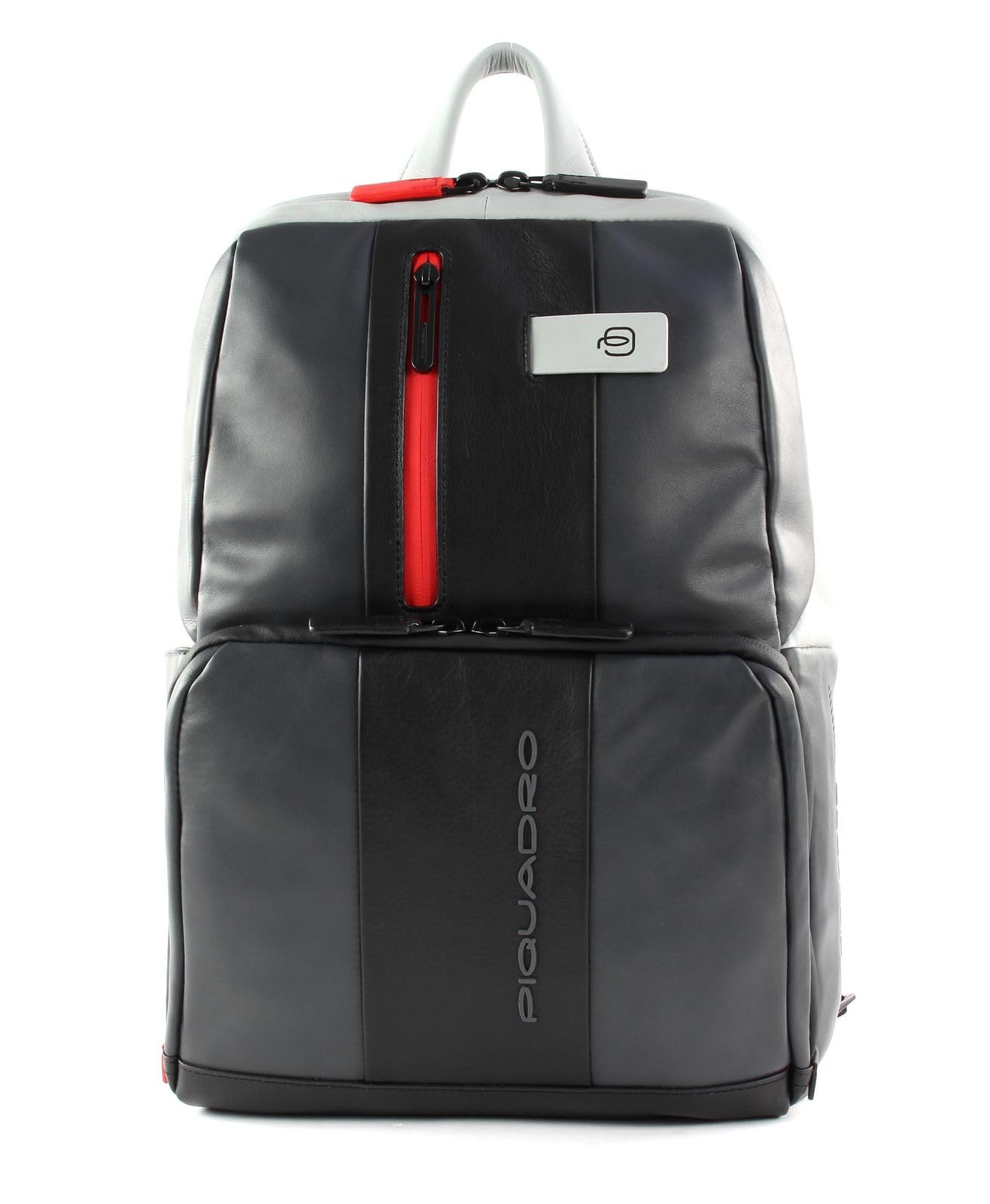 piquadro-zaino-urban-in-pelle-porta-pc-15-6-nero-con-spallacci-imbottiti-vani-or image 7