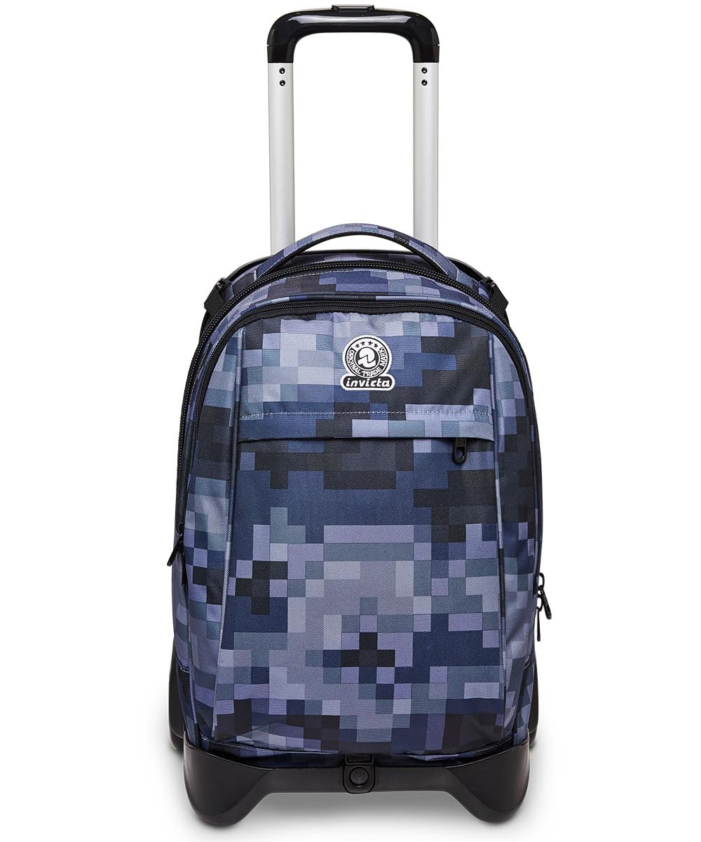 invicta-trolley-sganciabile-new-tech-fantasy-blu-pixel-camo-3-in-1-zaino-carrell image 2